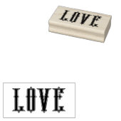 LOVE 1"x2.5"ラバースタンプ/フェニックス ラバースタンプ (押印)