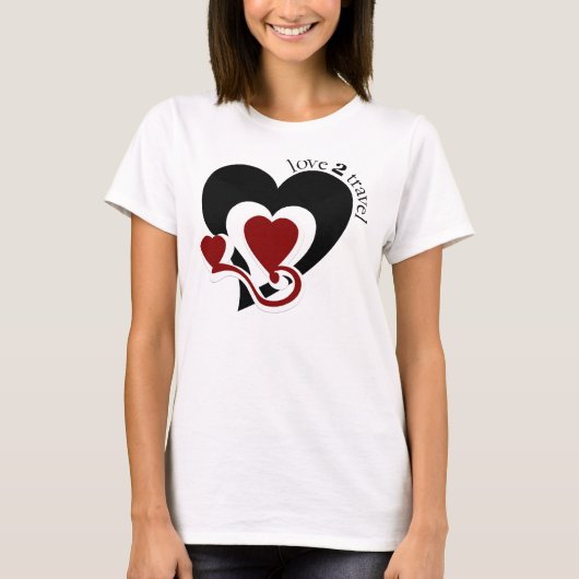 Love 2トラベルシャツ tシャツ (正面)