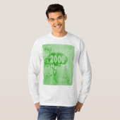 Love 2000 – グリーンヴィンテージ- Tシャツ (正面フル)