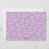 "Love" 4フォトギャラリーValentines Day シーズンカード (裏面)