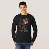 Love 4年生Apple Leopard学校初日F Tシャツ (正面フル)