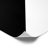 love-489522白黒三角形赤いハートbackgr ポスター (角)