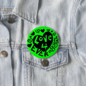 Love 4Ever ISHボタン/ピン 缶バッジ (インサイチュ)