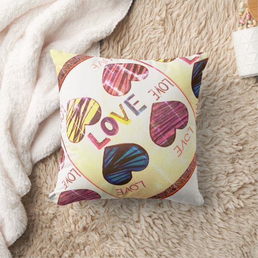 LOVE 80's クッション (ブランケット)