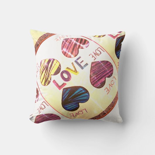 LOVE 80's クッション (正面)