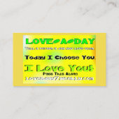 Love-a-day名刺 名刺 (裏面)