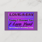 Love-a-day名刺 名刺 (裏面)