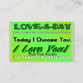 Love-a-day名刺 名刺 (裏面)