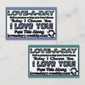 Love-a-day名刺 名刺 (正面/裏面)