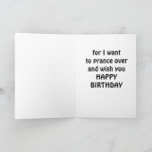LOVE A LLAMA..OR SOMEONE ELSE...SEND HIM OUT TODAY カード (内部)