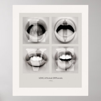 LOVE / A Portrait of Phonetic Emotion ポスター