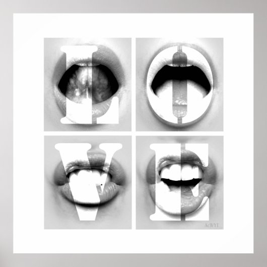 LOVE / A Portrait of Phonetic Emotion ポスター (正面)