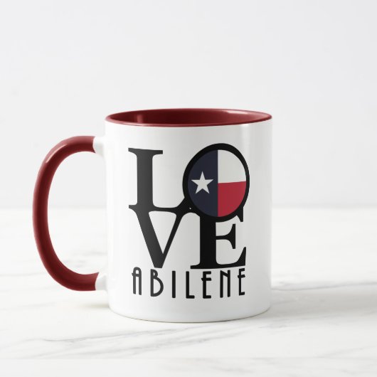 LOVE Abilene 11oz マグカップ (左)