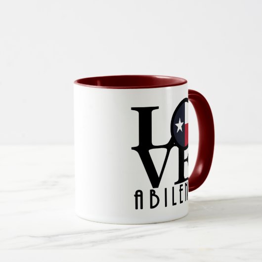 LOVE Abilene 11oz マグカップ (正面右)