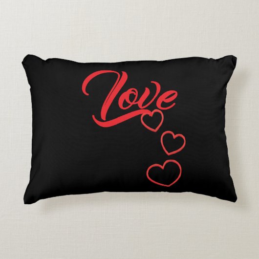 Love Accent Pillow アクセントクッション (正面)
