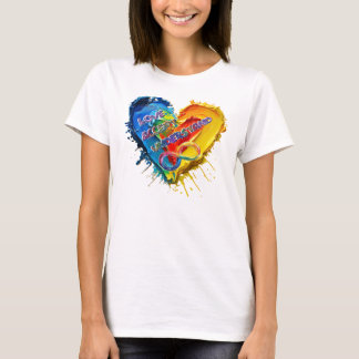 Love Accept Understand Autism Tシャツ
