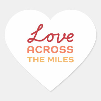 Love Across the Miles - 再会 ハートシール