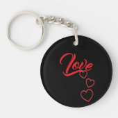 Love Acrylic Keychain キーホルダー (正面)
