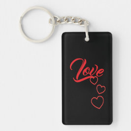 Love Acrylic Keychain キーホルダー