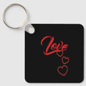 Love Acrylic Keychain キーホルダー (正面)