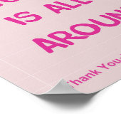 Love Actually Is All Around Guest Check Poster ポスター (角)