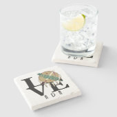 LOVE Ada Oklahoma ストーンコースター (横)