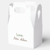 love add name編集可能シンプルなミニマル文字 フェイバーボックス (オープン)