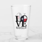 LOVE Addison タンブラーグラス (裏面)