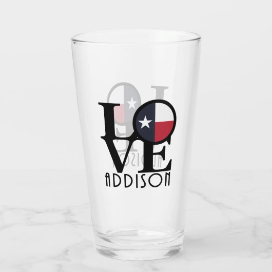 LOVE Addison タンブラーグラス (裏面)
