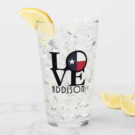 LOVE Addison タンブラーグラス (アイス正面)