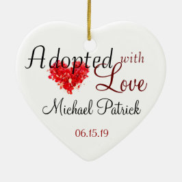 Love Adoptionオーナメント セラミックオーナメント