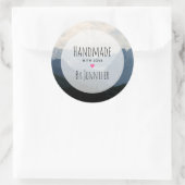 Love Alpine Mountainsで手作り自然写真 ラウンドシール (バッグ)