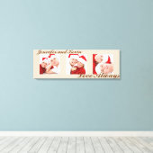 Love Alwaysカスタムトリプチフォトアートトゥーペキャンバス キャンバスプリント (インサイチュ (ウッドフロア))