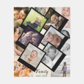 Love Always – 13-Photo Family Memory Blanket フリースブランケット (正面)