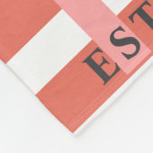 Love Always – Custom Family Photo Blanket  フリースブランケット (角)