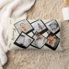 Love Always – Custom Family Photo Collage Pillow ランバークッション
