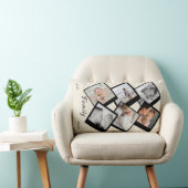 Love Always – Custom Family Photo Collage Pillow ランバークッション (椅子)