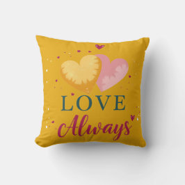“Love Always” Heart Pillow クッション