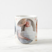 Love Always – Mom & Dad 3-Photo Custom Mug コーヒーマグカップ (中央)