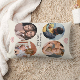 Love Always – Mom & Dad 4-Photo Family Pillow ランバークッション