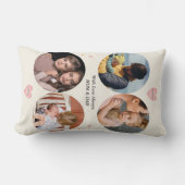 Love Always – Mom & Dad 4-Photo Family Pillow ランバークッション (正面)