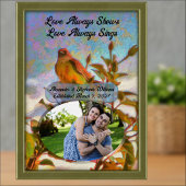 Love Always Shows Poolside Singer 2338 Art Print ポスター