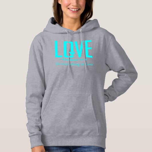 Love Always Wins Hoodie パーカ (正面)