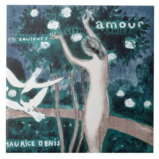 Love (Amour)、Maurice Denis タイル (正面)