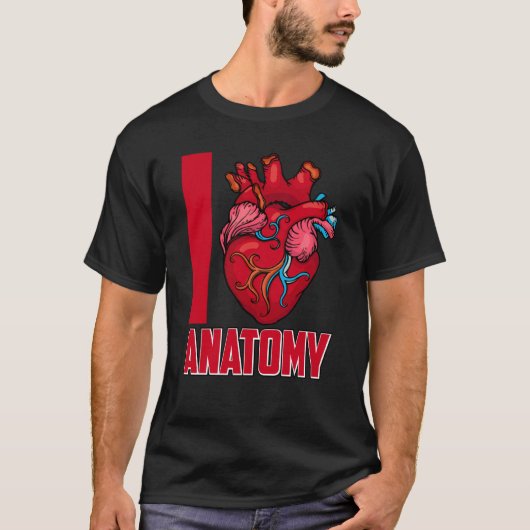 Love Anatomy Doctor Medical School Students Doctor Tシャツ (正面)