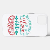 Love and Chocolateだけが必要 Case-Mate iPhoneケース (裏面 (横))