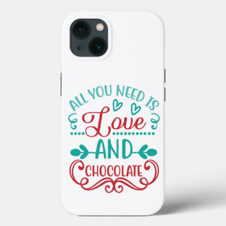 Love and Chocolateだけが必要 iPhone 13ケース