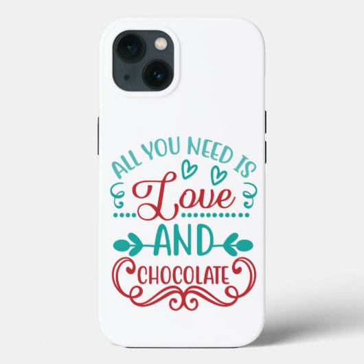 Love and Chocolateだけが必要 Case-Mate iPhoneケース (裏面)