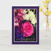 Love and Condolences! Special Sympathy card カード (黄色い花)