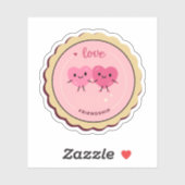 love and friendship cute シール (シート)